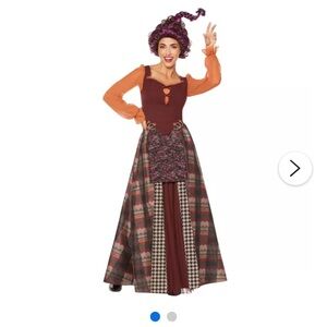 Spirit Halloween Hocus Pocus Mary Sanderson Adult Costume